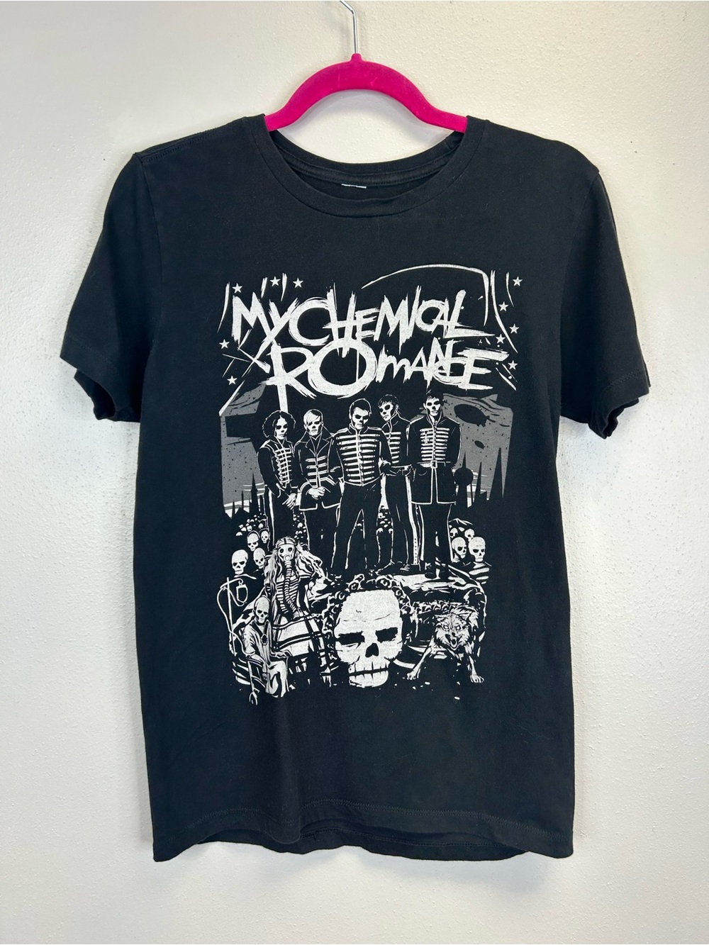 My Chemical Romance Size S/M Graphic Music Emo Rock Band Tee Goth Punk Skater